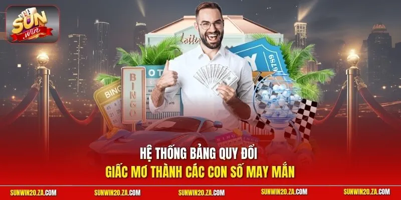 Hệ thống bảng quy đổi giấc mơ thành các con số may mắn